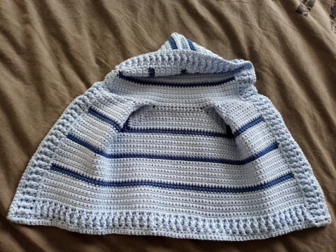 veste bébé crochet