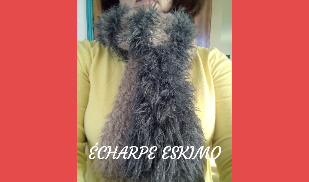 Découvrez ma dernière création au tricot : l'écharpe Eskimo. Tricotée avec de grosses aiguilles, cette écharpe ultra simple sera votre alliée pour l'hiver !