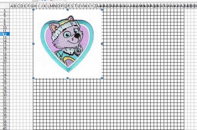 Transformer Une Photo En Grille Crochet Gratuit # Crochet : créer une grille ~ Les Doudies ~ comment faire