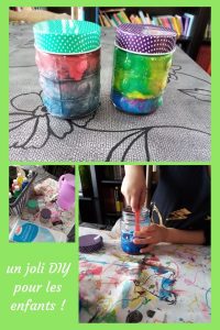 Aujourd'hui, découvrez comment occuper vos enfants avec ce DIY : une nébuleuse dans un bocal. une activité simple et efficace pour travailler les couleurs.