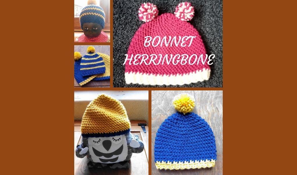 You are currently viewing # Crochet : Bonnet Herringbone